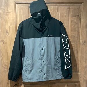 Vans Black and Gray Jacket